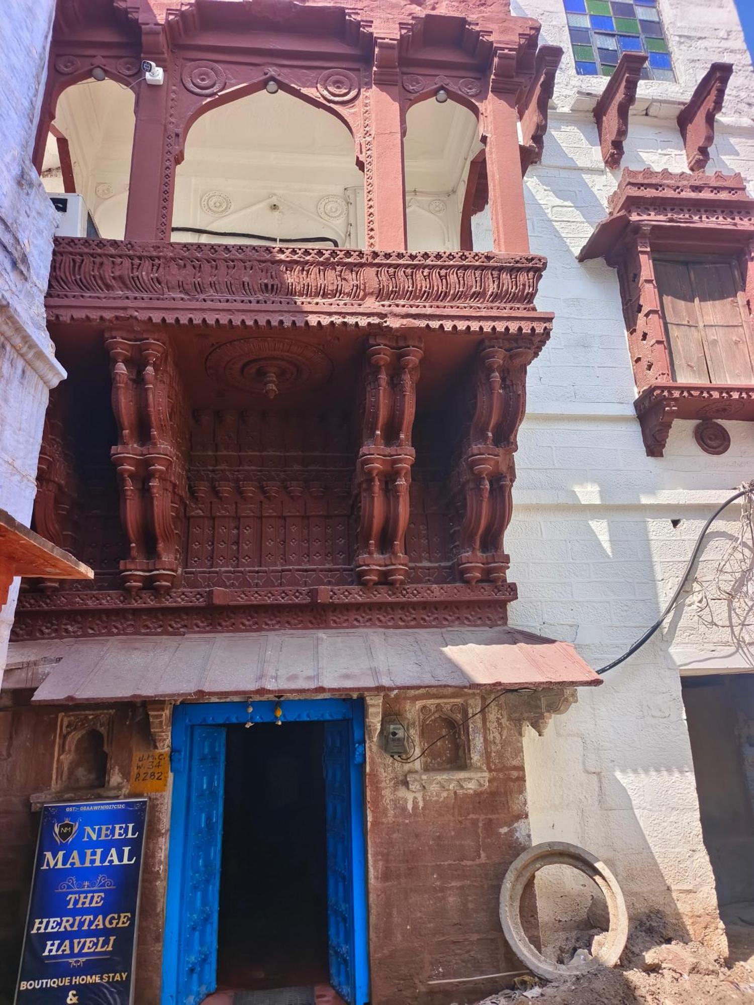 Neel Mahal The Heritage Haveli Jodhpur (Rajasthan) Exterior foto